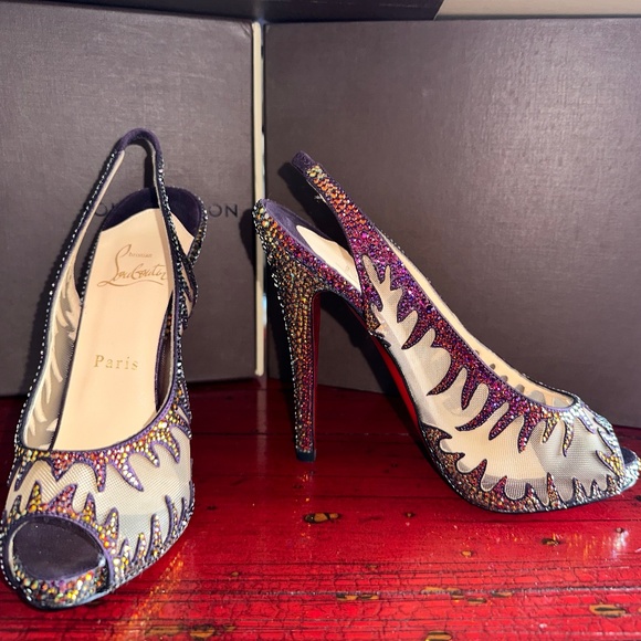 Christian Louboutin | Shoes | Swarovski Christian Louboutin | Poshmark